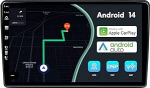 MSD 9 Zoll Bildschirm Autoradio f&uuml;r FIAT Ducato/Citroen Jumper/Peugeot Boxer | Wireless Carplay Android Auto | Android 14 GPS Navi Radio | Volant WiFi DAB Bluetooth 5.0 | Tagasis&otilde;idukamera | 2 Din