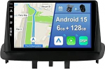 [6GB + 128GB] 9-tolline Android 15 autoraadio Renault Megane 3 2009-2014 [Integreeritud traadita CarPlay/Android Car/DSP/GPS] - toetab DAB/Mirror Link/Bluetooth 5.0/AHD/360 kaamera
