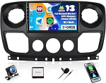 [2+64G] SIXWIN Android 13 Carplay & Android Car Radio Renault Master/OPEL Movano/Nissan NV400 2010-2021, 10,1-tolline kapatsitiivne puuteekraan toetab WiFi/GPS/FM/Bluetooth/SWC/Mirror Link