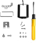 Mobiiltelefoni hoidja FPV monitori alumiiniumist kinnitus Flysky FS-i6 FS-I6S FS-i6X saatjale