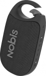 NOBIS Clip N1 Kaasaskantav Bluetooth-k&otilde;lar koos rakendusega, biitrežiim, kuni 24 tundi m&auml;nguaega, IP68 veekindel, BT 5.3, HD-heli, stereopaaride loomine, kohandatud EQ, sobib ideaalselt v&auml;litingimustesse (must)