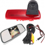 HD piduritulede kaamera komplekt koos tahavaatepeegli monitoriga, &ouml;ise n&auml;gemise tagurduskaamera asendamine Opel Vauxhall Vivaro B Combi Box Turbo FWD X82 / Renault Trafic III 3 Bus Box EG JG FG 1FL/NV300 jaoks