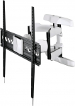 Hama TV seinaplaat p&ouml;&ouml;rlev, kallutatav, pikendatav (TV seinaplaat 46-90 tolli, VESA 300 x 100 kuni VESA 800 x 600, kuni 75 kg, kaablihaldur, koos Fischer t&uuml;&uuml;blite ja puurimis&scaron;ablooniga) Must/valge