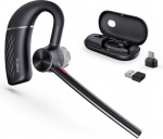 Yealink BH71 Pro Bluetooth-peakomplekt USB-dongliga, Teams sertifitseeritud, 4 m&uuml;rasummutusmikrofoni, sobivad arvutite s&uuml;learvutite jaoks, traadita k&otilde;rvaklapid veoautojuhile, &auml;ri- ja kontorit&ouml;&ouml;le.