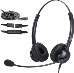 MKJ telefoni peakomplekt RJ9 k&otilde;nekeskuse peakomplekt mikrofoniga m&uuml;rasummutusega Plantronics, mis &uuml;hildub IP-telefonidega Grandstream Panasonic Sangoma Htek Akuvox Huawei Escene ja palju muud