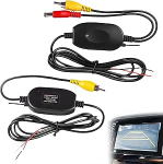 Auto 2.4G traadita v&auml;rviline video saatja ja vastuv&otilde;tja, auto saatja vastuv&otilde;tja s&otilde;iduki tagavarakaamera jaoks, auto traadita vastuv&otilde;tja autokaamera jaoks, 12 V v&auml;rvide video saatja