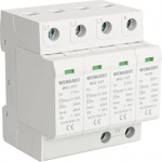 Wengart &uuml;lepingekaitse seade WG-15T, T1+T2 taseme kaitse, 3+NPE, limp12.5kA 20-40kA AC275V, kodumajapidamiste &uuml;lepingekaitse DIN r&ouml;&ouml;pmel paigaldamine