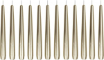 Koonusek&uuml;&uuml;nlad, lakitud p&auml;rl, 12 tk, suurus umbes 22 x 240 mm, &uuml;ksikult fooliumis, lauak&uuml;&uuml;nal, koonusek&uuml;&uuml;nal.