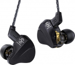 keephifi CCZ Duet BC04 PRO IEM k&otilde;rvaklapid koos kaabliga, k&otilde;rvamonitorid 1 x BA + 1 x 10 mm Dual Magnetic DD Bass k&otilde;rvaklapid, k&otilde;rvamonitorid k&otilde;rge puhtusastmega 5N OFC kaetud h&otilde;bedase traadiga m&auml;ngimiseks,