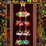 Qedertek j&otilde;uluvalgustus v&auml;ljas patarei, 72 LED j&otilde;ulup&auml;rg, v&auml;rviline uksep&auml;rg taimeriga, 8 režiimi, veekindel j&otilde;uluvalgusti DIY esiuksele, aknale, seinale, nukumaja, j&otilde;uludeks