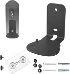 Seinakinnitus Sonos Roam 2/Sonos Roam/Roam SL k&otilde;laritele (&uuml;hildub Sonos Roam2/Roam/Roam SL k&otilde;laritega, seinakinnitus, &uuml;heosaline, must)