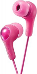 JVC Cool and Pleasant Gumy Plus In-Ear Peach Pink (hafx7p)