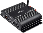 Lepy LP-168 Plus Bluetooth 2.1 Channel IR 2x 45W 1x 68W Hi-Fi Digital Stereo Bass Audio USB MP3 MP4 DVD autov&otilde;imendi + WINGONEER LED Light