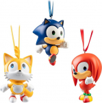 Grupo Erik Sonic The Hedgehog j&otilde;ulupuu kaunistamise figuuride komplekt - 3 j&otilde;ulupuu ripatsit j&otilde;ulupuu kaunistamise figuurid ametlikud kingitused kaupluskaubad