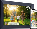 Rollei Smart Frame WiFi 103 Electronic Digital Photo Frame Frameo WLAN Digital Photo Frame 10.1 Inch 1280 x 800 IPS Touchscreen 32 GB Memory Black Digital Picture Frame Frameo Digital Frame