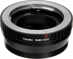 Fotodiox objektiivi adapter, Rolleiflex SL35 (Rollei 35mm SLR) QBM ja Voigtlander VSL objektiivid MFT (Micro 4/3 Four Thirds) korpuse peegelkaameratele nagu Panasonic Lumix, Olympus Pen, OM-D, jne.