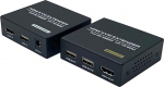 HDMI KVM USB Extender &uuml;le IP Cat5e/6, 1080P @ 60Hz HDMI Extender USB 50 m koos Loop Out funktsiooniga, toetab klaviatuuri ja hiire juhtimise kaugjuhtimispuldi Singals