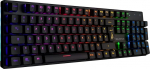 SureFire Kingpin M2 mehaaniline m&auml;nguklaviatuur prantsuse, m&auml;ngude multimeedia klaviatuur t&auml;issuuruses, RGB klaviatuur koos valgustusega, 100% Anti-Ghosting klahvid, prantsuse paigutus AZERTY