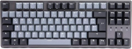 Durgod Taurus K320 TKL mehaaniline m&auml;nguklaviatuur 88 klahvi Dye Sublimation PBT USB Type C ISO UK (Cerise segatud punase, Space Grey)