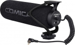 COMICA CVM-V30 Lite Super Cardioid kaameramikrofon, 3,5 mm suundmikrofon kaamerale, DSLR kaameratele, videokaameratele, mobiiltelefonidele, nutitelefonidele Vlogi, video, intervjuu jaoks (must)