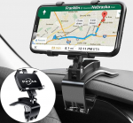 Anteel auto telefonihoidja, p&ouml;&ouml;rlev armatuurlaua klamber telefoni hoidja, 360 kraadi p&ouml;&ouml;ramine mobiiliklamber stend 4 kuni 7-tollise nutitelefoni jaoks