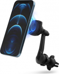 Ringke Power Clip Wing Magnetic Air Vent Phone Holder Car Mount 360&deg; Rotation Long Reach Neck Double Knob Technology nutitelefonile, tahvelarvutile ja teistele pihuarvutitele