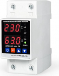 Jadeshay &uuml;lepingekaitse ja alajoolukaitse, 2P 63A 230V Dual Display Reguleeritav &uuml;le- ja alajoolukaitseseade &uuml;lepinge kaitseseadme &uuml;levoolukaitse seade DIN Rails &uuml;lepingekaitse DIN Rail