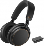 Sennheiser ACCENTUM Special Edition - ACCENTUM Bluetooth-k&otilde;rvaklapid ja BTD 600 Bluetooth-dongle - 50 tundi aku kestvust, h&uuml;briid ANC-tehnoloogia, USB-A/USB-C adapteriga dongle - must/vask