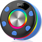 Dbasne du&scaron;ik&otilde;lar, kaasaskantav HD-heli koos iminapaga / kaelarihmaga, IPX7 veekindel juhtmevaba RGB-valgusega