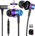 USB C k&otilde;rvaklapid iPhone 16e 17 Air 16 15 Pro Max Plus, magnetilised k&otilde;rvaklapid mikrofoni ja helitugevuse regulaatoriga, juhtmega USB-C k&otilde;rvaklapid Galaxy S25 S24 S23 S22 jaoks Pixel 10 9 8 7