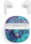 Muusika heli | Bluetooth k&otilde;rvaklapid juhtmevabalt | Casque Bluetooth Intra-auriculaires Wireless Pour Smartphones Avec &eacute;tui de chargement 5 Times - Autonoomia 5h - Fantasy Fluide