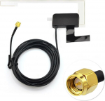 Bingfu DAB+ autoraadio antenn SMA pistik adapter tuuleklaasi antenn koos 3 m 9.8 ft pikenduskaabliga, mis &uuml;hildub DAB+ autoraadio stereoseadme vastuv&otilde;tja-tuuneriga