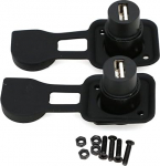 2 Pack USB 2.0 Type D Metal Male Female to Female Module Male USB Male Female Panel Mount USB 2.0 for Chassis Adapter Bracket