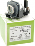 Alda PQ Premium projektorilamp &uuml;hildub Panasonic ET-LAX100 PT-AX200 PT-AX200E PT-AX200U TH-AX200 projektoritega.