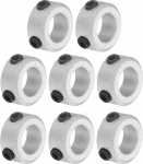 hankimise kaart 8 tk kruvi kaela komplekt 8mm Bore Alumiinium sulamist v&otilde;lli kraed 14mm OD 6mm laius telje boot lineaarne Rod v&otilde;lli juhi jaoks