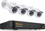 Anlapus Full HD 1080P Outdoor Video Surveillance Camera System for CCTV Home Surveillance