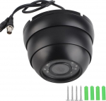 1080p 12V CCTV Dome Camera AHD Camera ?&iexcl;&igrave;1 Monitoring NTSC System Replacement Bus Boat Car (Black) Visual Equipment in Car
