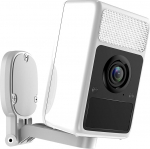 SJCAM S1 WiFi Surveillance Camera, 2K Video for Outdoor/Home, Wireless Smart Battery Camera, Color Night Vision/AI Motion Detection, Siren Alarm and Headlight, 2 Way Audio (White)