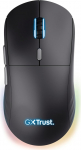 Trust Gaming GXT 926 Redex II Gaming Maus Kabellos 2.4GHz 65 Stunden Akkulaufzeit, Kailh-Schalter, 10000 DPI, 6 Programmierbare Tasten, Wiederaufladbare Gaming-Maus Laptop Computer - Schwarz