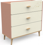 habeig Laste kapp Sky Stars lastetuba kapi printsess Sideboard sahtli uksega suur (kreemikas/pruun #310)