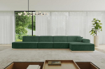 ALTDECOR IREA-L3-403 x 165 x 81 cm L-kujuline nurgadiivan roheline