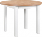 &Uuml;mmargune s&ouml;&ouml;gilaud, ideaalne laud v&auml;ikestesse korteritesse, laud 4-8 inimesele, Made in EU, "Poli 4" (100/180 x 100 x 76)
