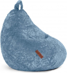 Roheline Bean Plush Bean Bag 45 x 45 x 60 cm - Siseruumide istmepadi 120 L EPS helmedega t&auml;idis, mis on pehmelt pestav - Bean Bag p&otilde;randapadi Lounge Chair Tool Stool - Hall