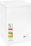 Exquisit GT5101-E-040E s&uuml;gavk&uuml;lmik, 98 l netomaht, energiat&otilde;hususe klass E, 40 dB t&ouml;&ouml;, kiirs&uuml;gavk&uuml;lmik, k&auml;sitsi sulatamine, temperatuuri reguleerimine, digitaalne temperatuuri n&auml;idik, s&uuml;gavk&uuml;lmikukorv, valge v&auml;rvi