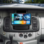 4+64G 8 Core CAMECHO Android 15 Autoradio f&uuml;r Opel Vivaro A 87R/Renault Trafic II Nissan Primastar mit Carplay Android Auto, Doppel Din Radio mit 10" Bildschirm,Bluetooth 5.0 FM/RDS DSP+R&uuml;ckfahrkamera