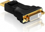 PureLink PureInstall PI160 DisplayPort/DVI adapter DisplayPort isane DVI-D (24+5) emane sertifitseeritud mustaks