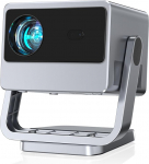 Miniprojektor, VOPLLS 20000L WiFi Bluetooth projektor Full HD 1080P toetusega, kaasaskantav videoprojektor 50% suuruse zoomiga, kodukino projektor mobiiltelefoni, tahvelarvuti/lauaarvuti/PC/TV box, HDMI, USB, AV