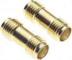 Keple SMA Female to SMA Female RF Adapter kulditud - Suurep&auml;rane &uuml;lekanne Suurep&auml;rane pistik ja koaksiaalkaabli pikendus - 2 Pack