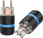 Monosaudio paar HiFi Schuko pistik ja IEC C15 &uuml;hendus High-End IEC pistikupesa 16A 250V Audiophile Power Plug Coupling Pure Copper E103/F103