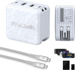 AVerMedia pildistamiskaart striimimiseks, 1080p60 HDMI, kaasaskantav laadija Nintendo Switchile, 100W GaN kiirlaadimine USB-C Hub, TV dokkimisjaam 4K60 HDMI-ga, Elite Go GC313Pro